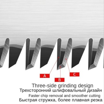 Японская пила для тонкой резки с тремя кромками