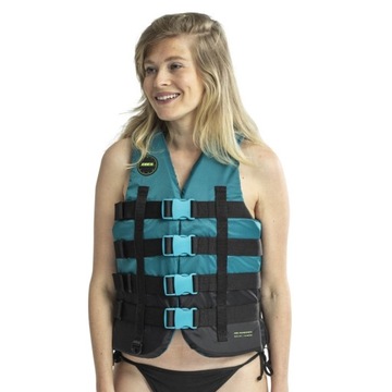 Kamizelka Jobe 4 Buckle Teal Damska 2022 roz S