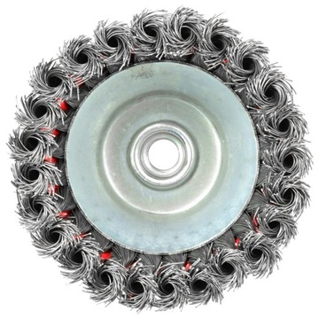 ЩЕТКА ПРОВОЛОЧНАЯ ЩЕТКА 125мм М14 ДЛЯ УГЛОВОЙ ШЛИФМАШИНЫ.