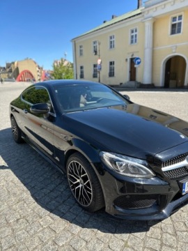 Mercedes Klasa C W205 Coupe 300 245KM 2017 Mercedes-Benz Klasa C Mercedes-Benz Klasa C W205 4 matic Zadbany 2.0, zdjęcie 7