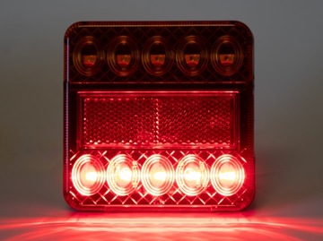 2x ЗАДНИЙ ФОНАРЬ ПРИЦЕПА УНИВЕРСАЛЬНЫЙ СВЕТОДИОДНЫЙ ПРИЦЕП