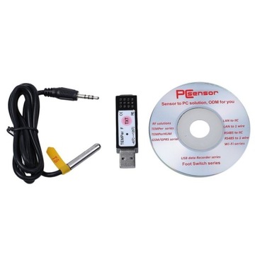 USB-термометр, датчик температуры, сигнализация, ПК Excel 2