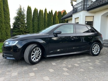 Audi A3 8V Hatchback 3d 1.6 TDI clean diesel 110KM 2014 Audi A3 2015R Skóra Klimatronik Tempomat Navi Alu Felgi 6-Biegów Bezwypadek, zdjęcie 1