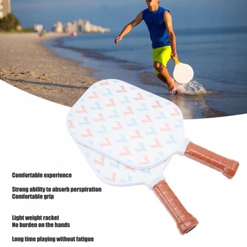 Набор из 2 лопаток Pickleball из углеродного волокна