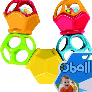 BRIGHT STARTS - GRZECHOTKA OBALL TWISTER