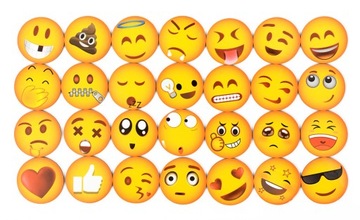 МАГНИТЫ НА ХОЛОДИЛЬНИК ЭМОЦИИ УЛЫБКИ 28 шт.
