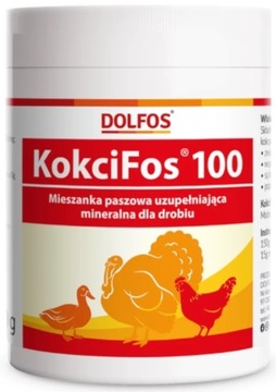 Dolfos Kokcifos 100 na kokcydiozę dla drobiu 150g