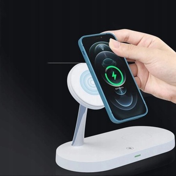 ЗАРЯДНОЕ УСТРОЙСТВО ERBORD МАГНИТНО-ИНДУКЦИОННОЕ 3в1 ДЛЯ IPHONE APPLE WATCH 15W