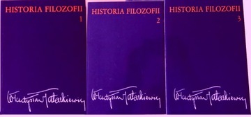 HISTORIA FILOZOFII WŁADYSŁAW TATARKIEWICZ TOM I - III
