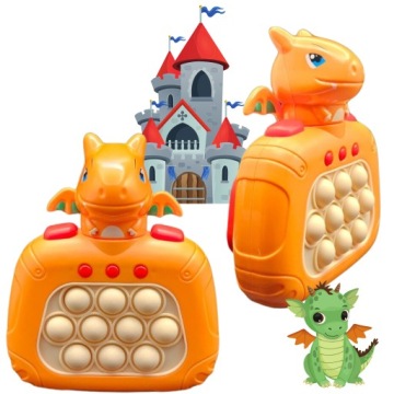 POP IT POPIT ИГРА ЭЛЕКТРИЧЕСКАЯ АНТИСТРЕССОВАЯ ИГРА НАВЫКИ ДРАКОН