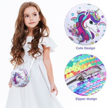 НАСТЕННАЯ СУМКА ЕДИНОРОГ ДЛЯ ДЕВОЧКИ