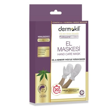 DERMOKIL MASKA DO RĄK Z OLEJEM KONOPNYM 30 ML