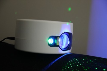 Lampka Nocna LED Projektor Gwiazd Rzutnik AURORA