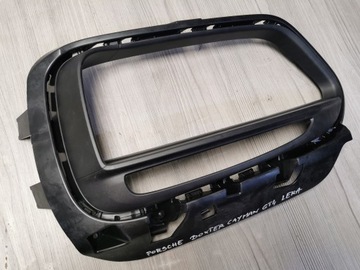 MŘÍŽKA LEVÝ NÁRAZNÍKU PŘEDNÍ PORSCHE BOXTER CAYMAN GT4 NOVÝ ORIGINÁLNÍ