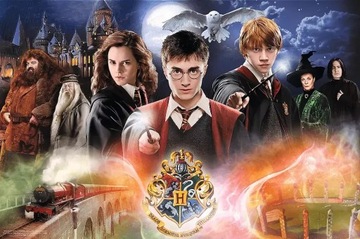 Puzzle 300 Układanka Harry Poter Hagrid Hermiona Hogwart 8+ Trefl 23001