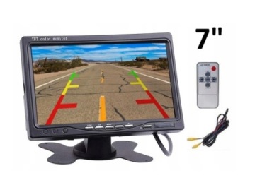 Monitor LCD displej 7" Pro Couvací Kameru Na Patce
