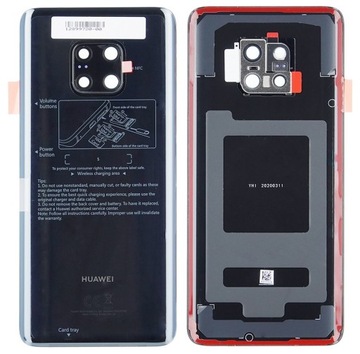 ORYGINALNA KLAPKA BATERII TYŁ OBUDOWA PLECKI Huawei Mate 20 Pro LYA-L09 L0C