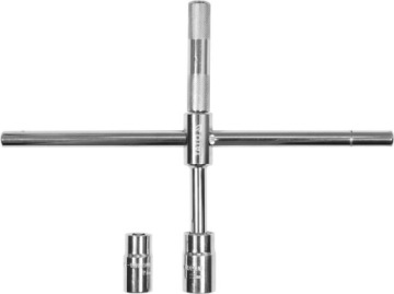 SKŁADANY KLUCZ DO KÓŁ SAMOCHODOWYCH