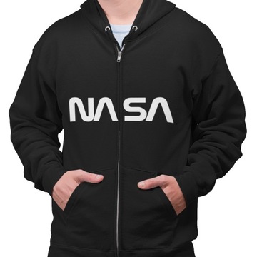 МУЖСКАЯ ТОЛСТОВКА С КАПЮШОНОМ NASA COSMOS SPACE X