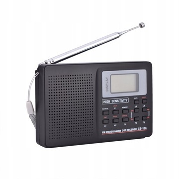 RADIO FM/AM/SW/LW/TV O PEŁNEJ CZĘSTOTLIWOŚCI