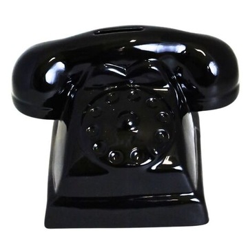 SKARBONKA TELEFON CERAMICZNY DEKORACJA OZDOBNA NA PREZENT URODZINY
