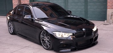 Splier Spliter Front BMW F30 F31 M-Package M-Sport Black Gloss