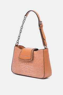 FRENCH CONNECTION ROSIE CROCO SHOULDER BAG TOREBKA KLASYCZNA ĆWIEKOWANA