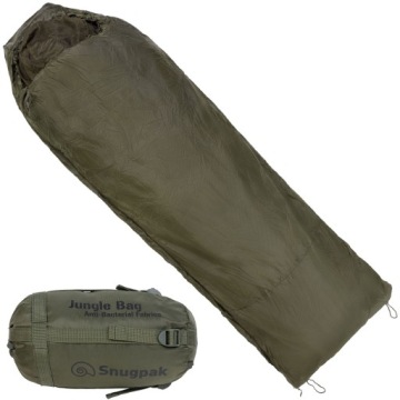 Śpiwór SNUGPAK JUNGLE BAG 2°C 900g MOSKITIERA OL