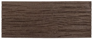 Ścieżka ogrodowa gumowa Railroad 25 x 60 cm brąz