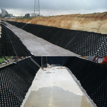 ПАРКОВОЧНАЯ РЕШЕТКА GEOCRAT ROAD ДЛЯ СКЛОНА, высота 10 см - ПАРКОВОЧНАЯ РЕШЕТКА ECO