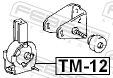 FEBEST TM-12 LOŽISKO MOTORU