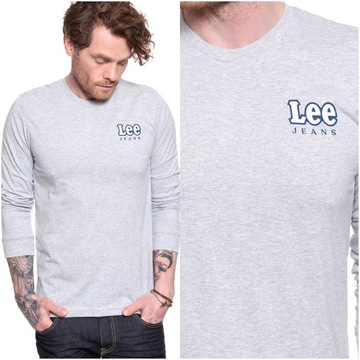 LEE CHEST LOGO TEE MĘSKA KOSZULKA Z DŁUGIM RĘKAWEM LONGSLEEVE LOGO L