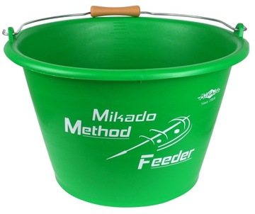 MIKADO WIADRO 17L ZIELONE