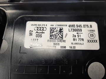 AUDI Q7 18- 4M0945075B SVĚTLO LEVÝ ZADNÍ