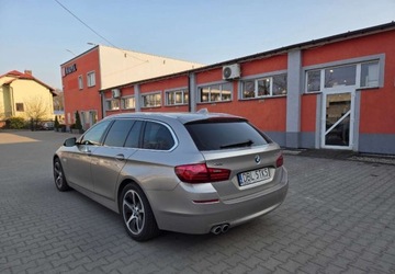 BMW Seria 5 F10-F11 Touring Facelifting 530d 258KM 2014 BMW Seria 5 Lift X-Drive Xenon Skora Kamera HedapUp PodFotele Harman Kardo, zdjęcie 3