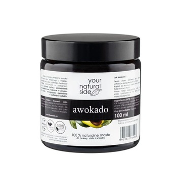 Awokado masło 100 ml Your Natural Side