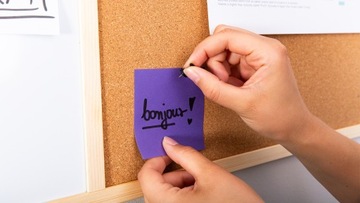 Магнитная пробковая доска 60х40 см COMBI, деревянная рама + БЕСПЛАТНО