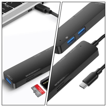 ЗАРЯДНЫЙ КАБЕЛЬ USB C СВЕРХТОНКИЙ КОНцентратор данных