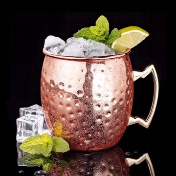 КРУЖКА «МОСКОВСКИЙ МУЛ», 4 ШТ, КРУЖКА ДЛЯ КОКТЕЙЛЯ 530 МЛ