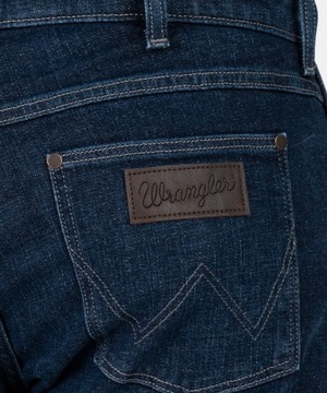 WRANGLER Spodnie JEANS GREENSBORO 803 W31 L32 granatowy