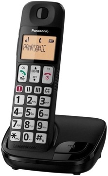 Telefon bezprzewodowy Panasonic KX-TGE110 LCD