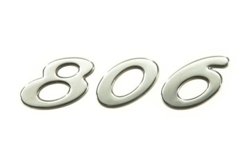 ZNAKY NA BLATNÍK NEBO KRYT PEUGEOT 806 ORIG!