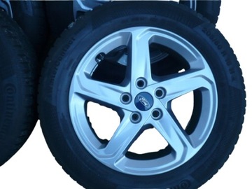 4× DISK HLINÍK FORD JX7J-A1C SPARKLE 6.5" X 16" 5X108 ET 50