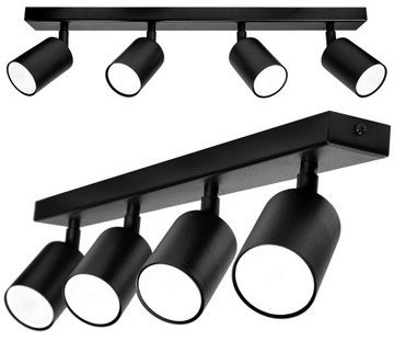 LAMPA SUFITOWA SZYNA SPOT OPRAWA HALOGENOWA GU10