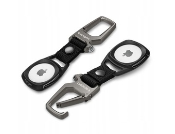 Чехол AirTag, Spigen Rugged, чехол с брелоком для ключей