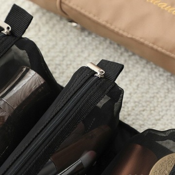 ЖЕНСКАЯ КОСМЕТИЧЕСКАЯ СУМКА ВМЕСТИТЕЛЬНАЯ СУМКА-ОРГАНИЗАТОР