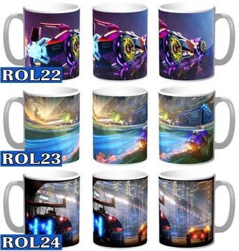 KUBEK ROCKET LEAGUE Prezent Kartonik Imię GRATIS GRA DLA FANA NA URODZINY