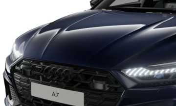 Audi A7 C8 Sportback Facelifting 2.0 45 TFSI 265KM 2025 Audi A7 Sportback skretna tylna os, kamery 360, hak, BO, matrix, ogrzewani, zdjęcie 4