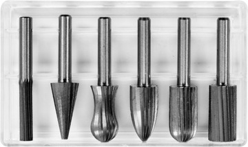 FREZY TRZPIENIOWE DO METALU FI 6MM 6SZT YT-61711 YATO