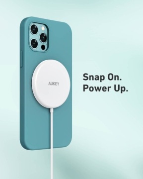 Индуктивное зарядное устройство AUKEY 15W для iPhone MagSafe